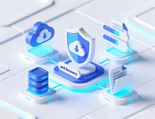 Business data backup and recovery service