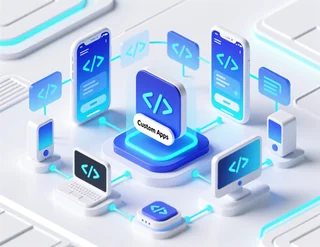 Custom-built software and applications for business needs