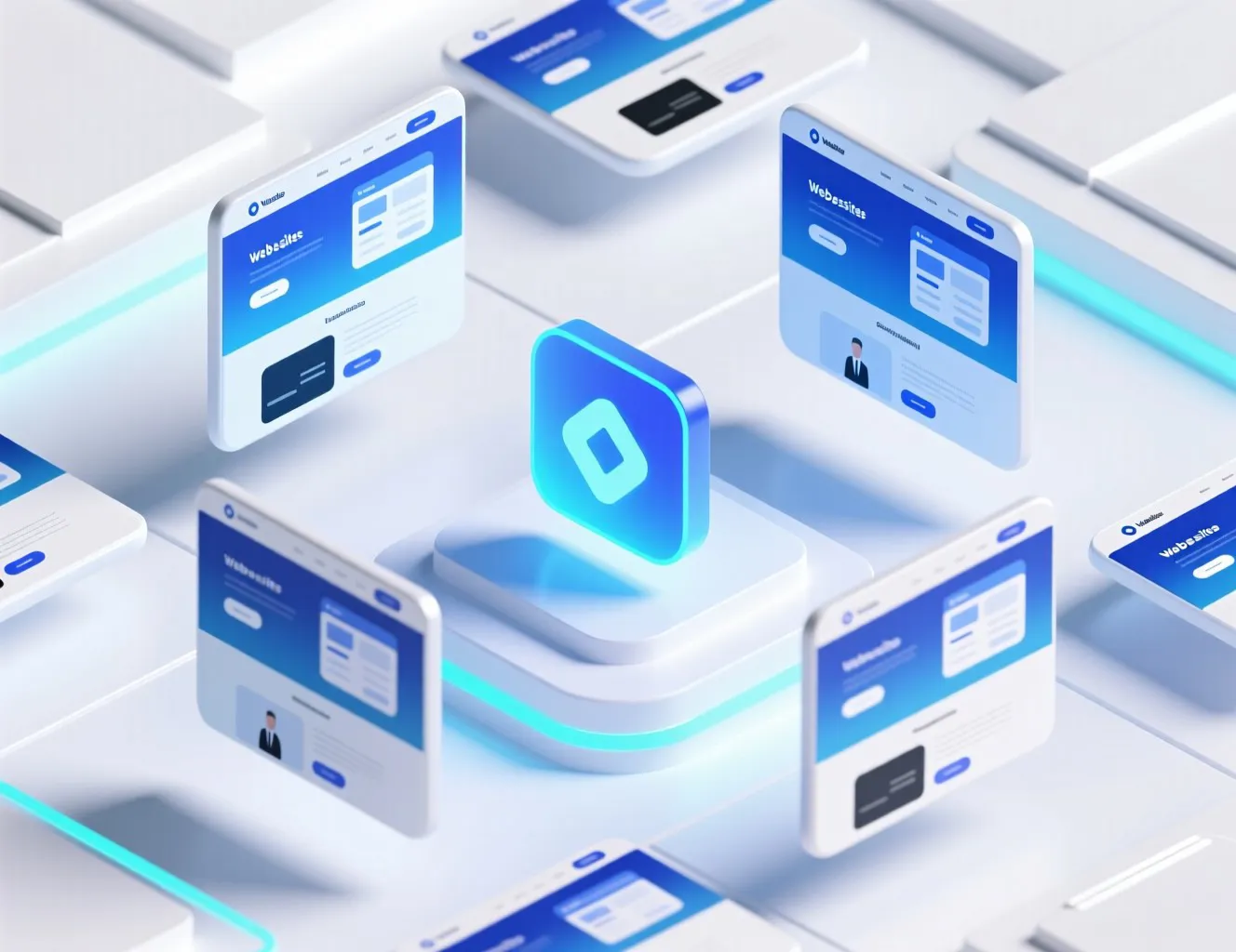 Modern website design and development for businesses