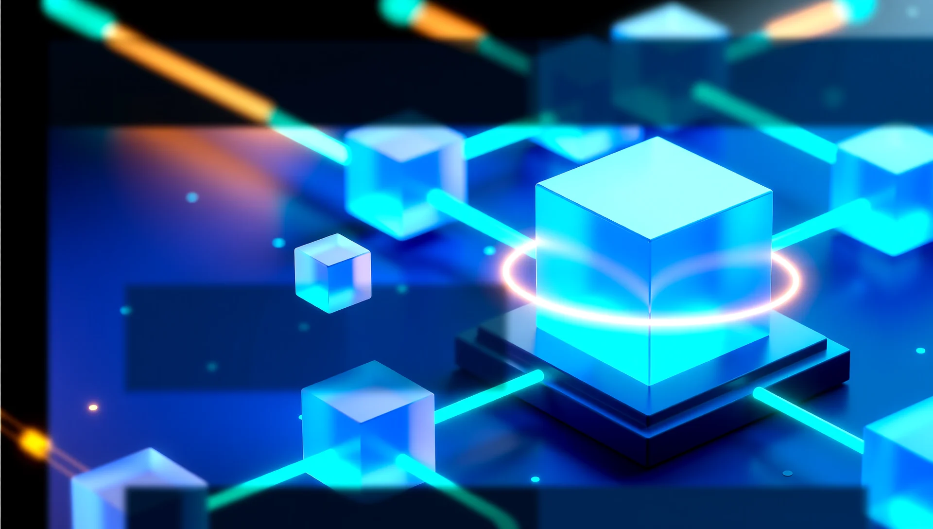 Enterprise workflow automation showing interconnected digital processes and ERP integration for small business efficiency improvement in Canada