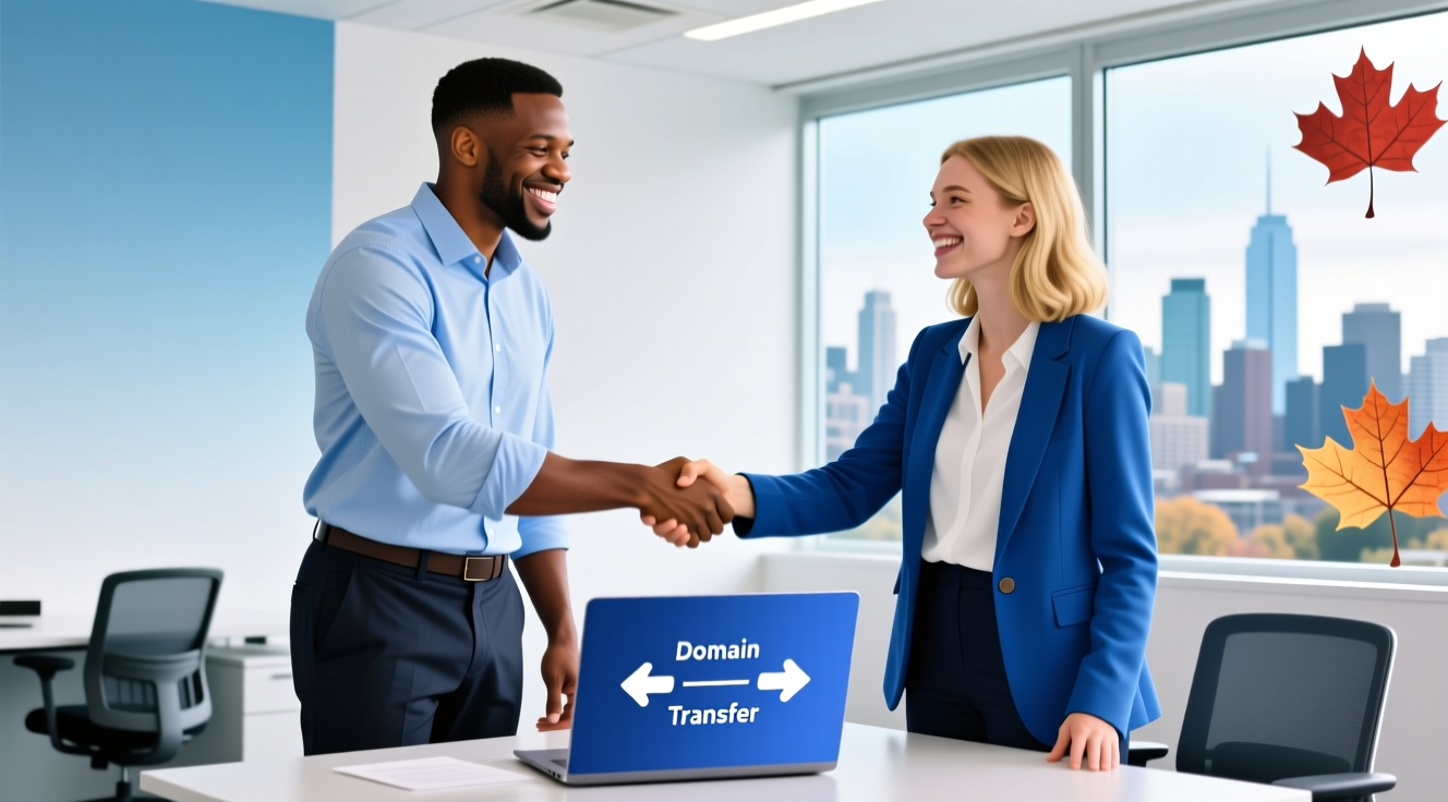 Domain transfer service for smooth migration without downtime